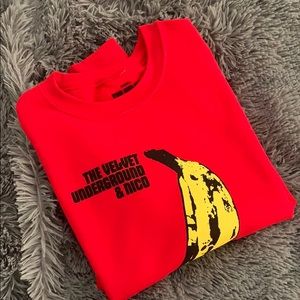 Velvet Underground Graphic Crewneck Sweatshirt